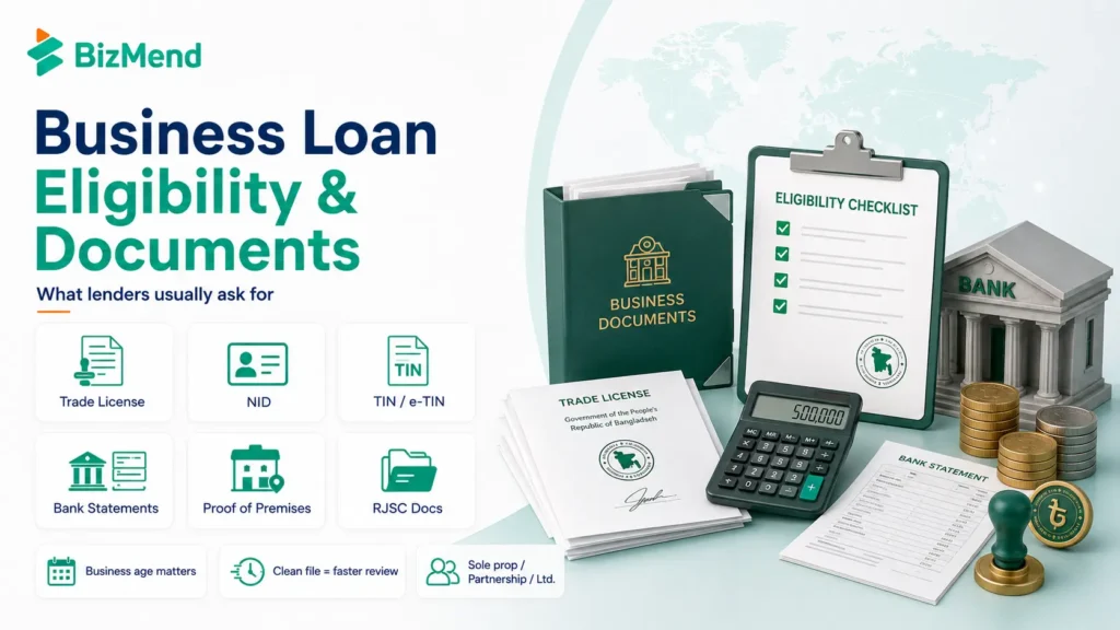 Business loan eligibility and documents in Bangladesh