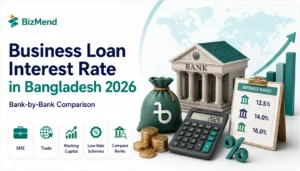 Business loan interest rate in Bangladesh 2026 with bank comparison and SME loan overview