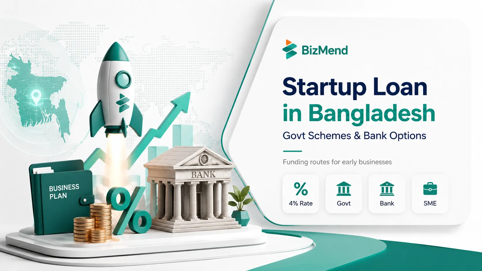 Startup loan in Bangladesh with government schemes bank options and startup funding support