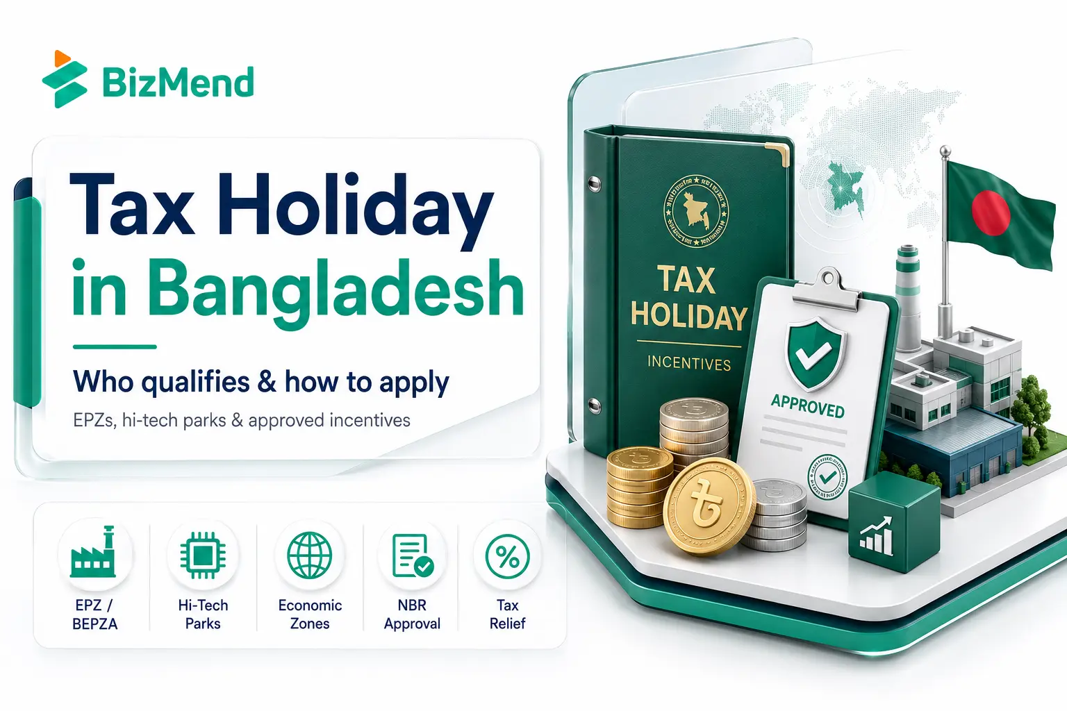 Tax holiday in Bangladesh qualification guide