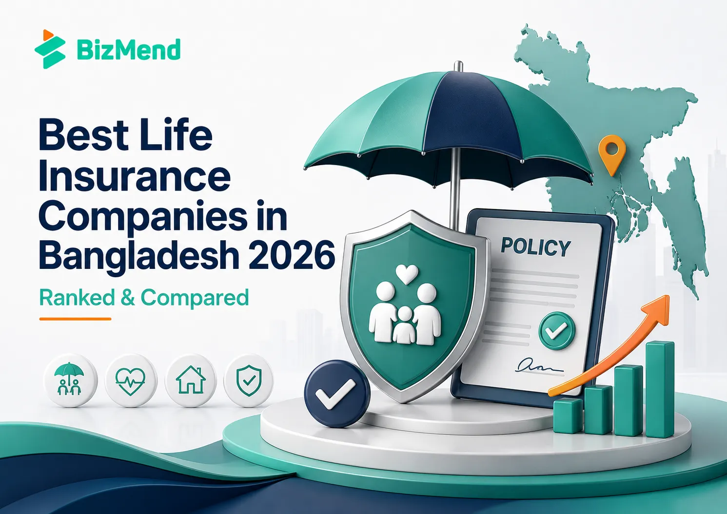 Best life insurance companies in Bangladesh 2026 ranked and compared