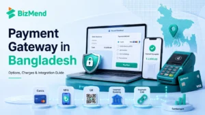 Payment gateway in Bangladesh showing online payment options, charges, and ecommerce checkout flow