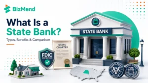 What is a state bank in the US with state charter, FDIC protection, and regulator comparison
