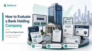 How to choose a bank holding company in the US using ownership, financial, regulatory, and FDIC data