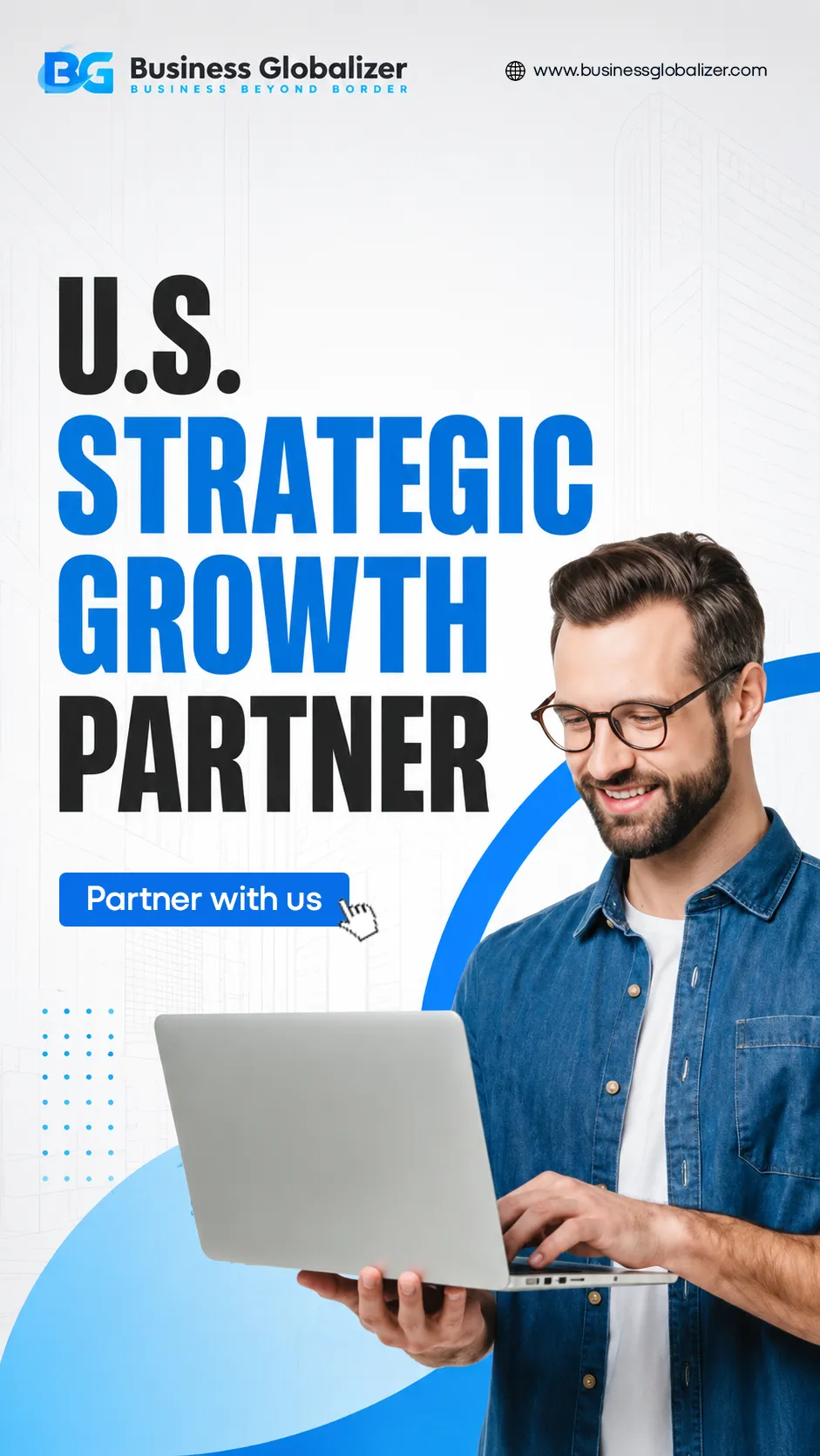 US strategic growth partner side-bar visual ad image